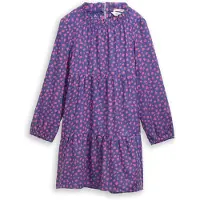 Tom Tailor Robe bleu foncé / rose