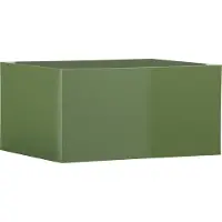 Ebuy24 York table basse vert foncé.