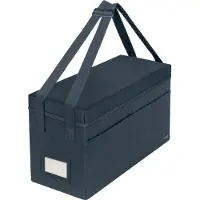 Leitz 67230089 Desk Sharing Tasche mit Deckel Kunststoff grau