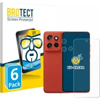 BROTECT Schutzfolie für Motorola Moto 60 Neo (Display+Kamera) Displayschutz Displayschutzfolie Folie Klar