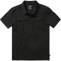 Brandit Jon Short Sleeve Polo Noir 4XL Homme