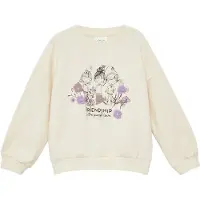 s.Oliver Sweat-shirt beige clair / mauve / lavande / noir