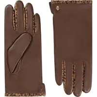 Roeckl Gants 'BERLIN' marron / cognac / brun foncé