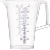 Pressol Verre doseur 3l bleu graduation imprimée PP - 7084