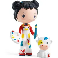Djeco Figurine Tinyly Barbouille & Gribs,