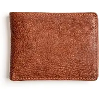 Harold's Cuir porte-monnaie Submarine Wallet Cognac marron clair