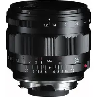 Voigtländer Nokton 35mm F/1.2 Type IV ASPH monture Leica M noir