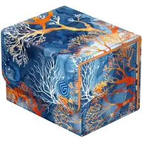 Ultimate Guard Coral Places Fiery Reef Deck Case Bleu Enfants