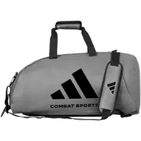 Adidas sac 2en1PolyuréthaneCombat Sports S, gris/noir