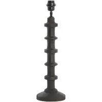 Light & Living - lampe de table - Cecily - marron - bois - Ø 16cm - E27 - 7044184
