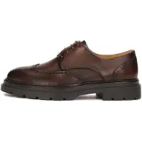 Kazar Chaussure à lacets 'BROGUES' marron