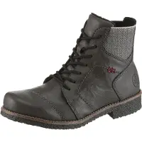 Rieker Bottines à lacets gris foncé