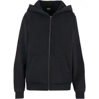 Urban Classics Tb7742 Full Zip Sweatshirt Noir S Femme