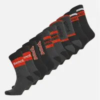 Bench Chaussettes hautes rembourrées Homme, lot de 10 Assorted