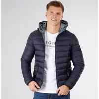 Crosshatch Veste Matelassée Homme Midnight