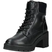 Tom Tailor Bottines à lacets noir