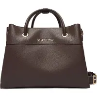 Valentino Sacs à main 'ALEXIA' brun foncé / or