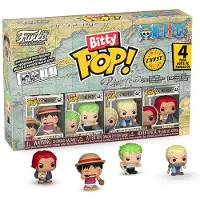 Funko POP! Luffy Bitty Pop! Mini Figurki 4-Pak Vinyl - Narzędzie Kolekcjonerskie