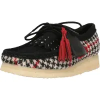 Clarks Chaussure à lacets 'Wallabee' noir