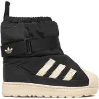 Adidas Originals Bottes de neige 'Superstar 360' noir / blanc