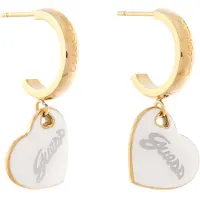 GUESS Boucles d'Oreilles Élégantes pour Femmes - Guess JUBE05151JWYGWHT-U en Or Argent