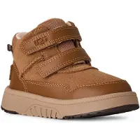 Ugg unisex pour enfant. 1171194T Bottines en cuir marron Rennie (27.5), Plat, Velcro, Casuel, mode enfantine