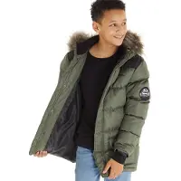 Bench Parka rembourré Garçon Axels kaki