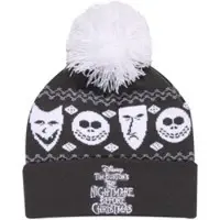 L'Étrange Noël De Monsieur Jack Bonnet Disney de - Jack Misfits - pour Unisexe - gris/blanc - Taille Standard