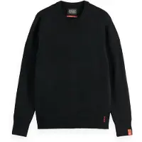 Scotch & Soda Soft Knit Regular Fit Sweater Noir 2XL Homme