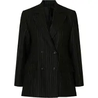 Selected Blazer 'SLFMALIA MANTECO' noir / blanc