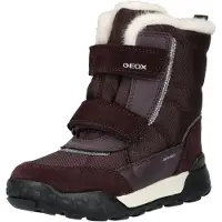 Geox Bottes de neige 'TREKKYUP' bourgogne / argent