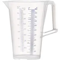 Pressol Gobelet mesureur 2l bleu échelle imprimée PP - 7083