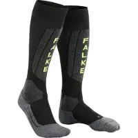 Falke SK5 Expert, skichaussettes de ski, homme , noir