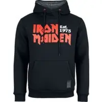 Iron Maiden Sweat-shirt à capuche de - EMP Signature Collection - M - XL - pour Homme - noir/gris - Taille M