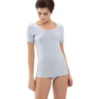 Mey Maillot de corps gris chiné