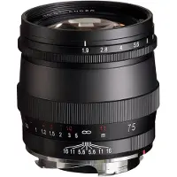 Voigtländer Ultron 1,9/75mm M.C. VM, Noir