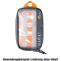 Lowepro GearUp Pouch Mini Purse Nylon, Polyester, Ripstop Gris, Orange