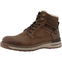 Mustang Bottines à lacets 'Maril' marron