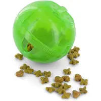 Petsafe Slimcat - Balle distributrice de nourriture, verte