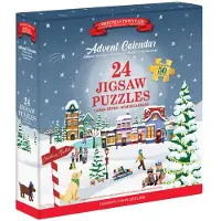 Eurographics Puzzle Calendrier de l'Avent - 24 Puzzles - 1000 pièces