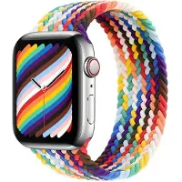 Apple Bracelet Solo tressé pour Watch | 44/45/46/49 mm - Taille 5 - Pride Edition