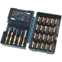 Makita B-49921 Screwdriver Bit Set 26 Units Noir