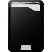 Nomad Portefeuille Mag en cuir avec Apple Find My Tracking - Black