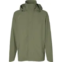Basil Ensemble de pluie pour vélo Hoga, unisexe, couleur vert olive, taille S.