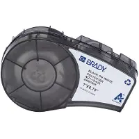 Brady M21-18-423 ruban polyester 25,40 mm x 19,05 mm (d'origine) - noir sur blanc