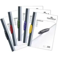 Durable Chemise Swingclip , format A4, PP, avec clip, coloris assortis