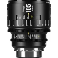 7artisans 105T21B-EF INF 105mm T2.1 INFINTE EF Mount (Black) (Canon EF, Plein format), Objectif, Noir