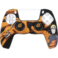 Konix Naruto 80389000006, PlayStation 5, Protective Set, Black, Grey, Orange, Silicone, Convex, 1 pieces