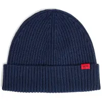 HUGO Xola 10263714 Red Beanie Bleu