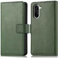 IMoshion Étui de télephone portefeuille de luxe pour OnePlus Nord CE5 - Vert